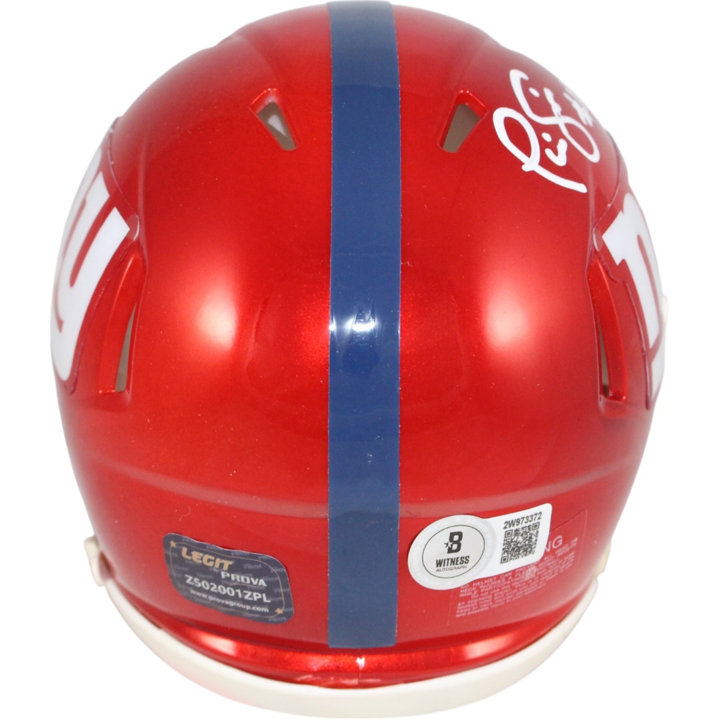 Phil Simms New York Giants Flash Mini Helmet