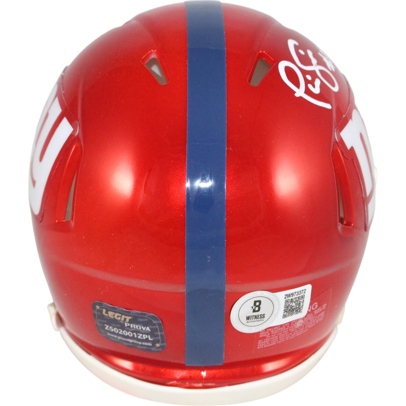 Phil Simms New York Giants Flash Mini Helmet