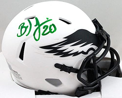 Brian Dawkins Signed Philadelphia Eagles Lunar Speed Mini Helmet
