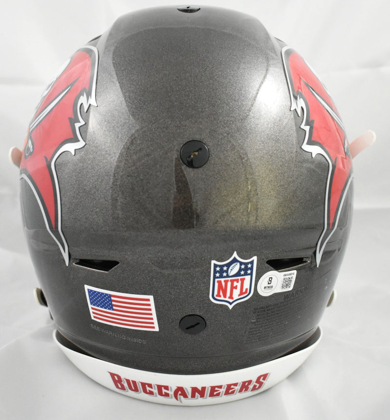 Ronde Barber Signed Tampa Bay Buccaneers Full Size SpeedFlex Helmet HOF