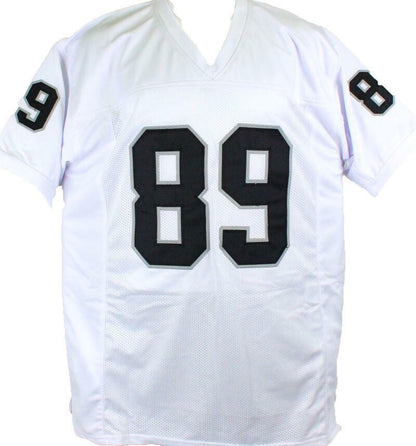 Bryan Edwards Autographed White Custom Football Jersey