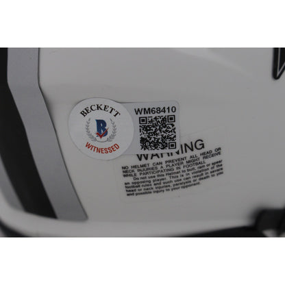 Tony Dorsett Dallas Cowboys Autographed Lunar Mini Helmet (Beckett COA)