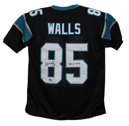 Wesley Walls Signed Carolina Panthers Pro Style Jersey BAS