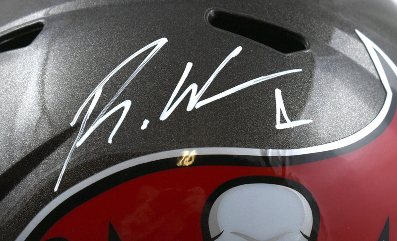 Rachaad White Autographed Tampa Bay Buccaneers Full Size Speed Helmet