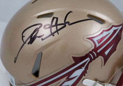 Deion Sanders Signed Florida State Seminoles Speed Mini Helmet