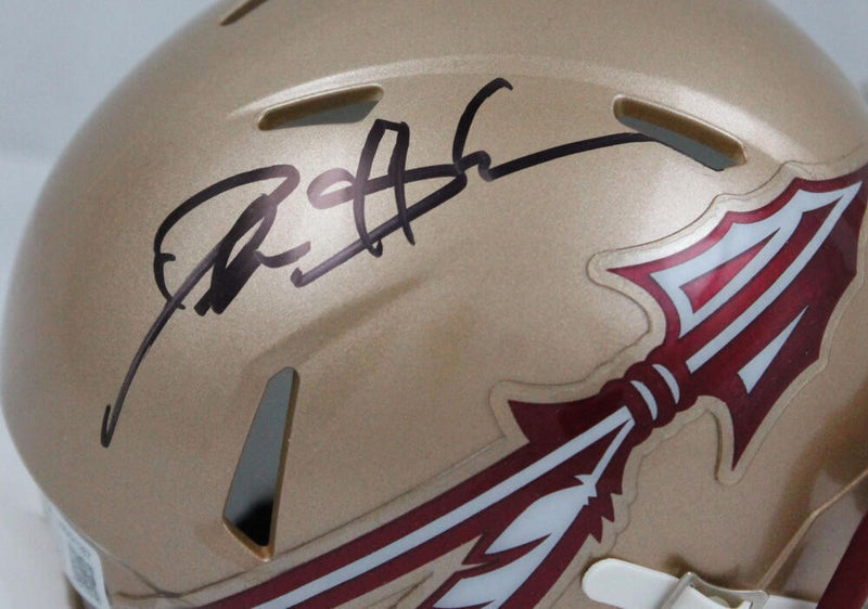 Deion Sanders Signed Florida State Seminoles Speed Mini Helmet