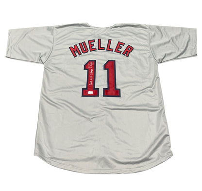 Bill Mueller Signed Boston Red Sox Custom Jersey (2004 WS Champs) Beckett
