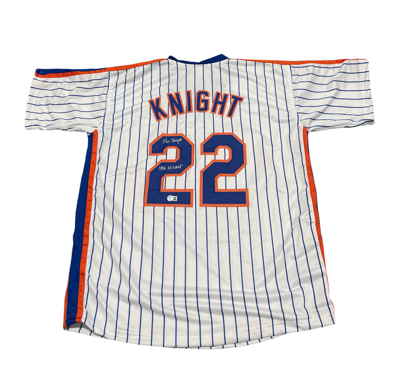 Ray Knight New York Mets Signed Custom Jersey (1986 WS MVP Inscription)