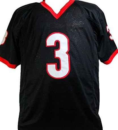 Roquan Smith Signed Georgia Bulldogs Custom Black Jersey