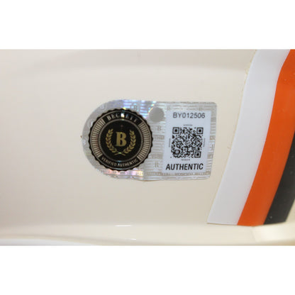 Tee Higgins Autographed Cincinnati Bengals Throwback Mini Helmet