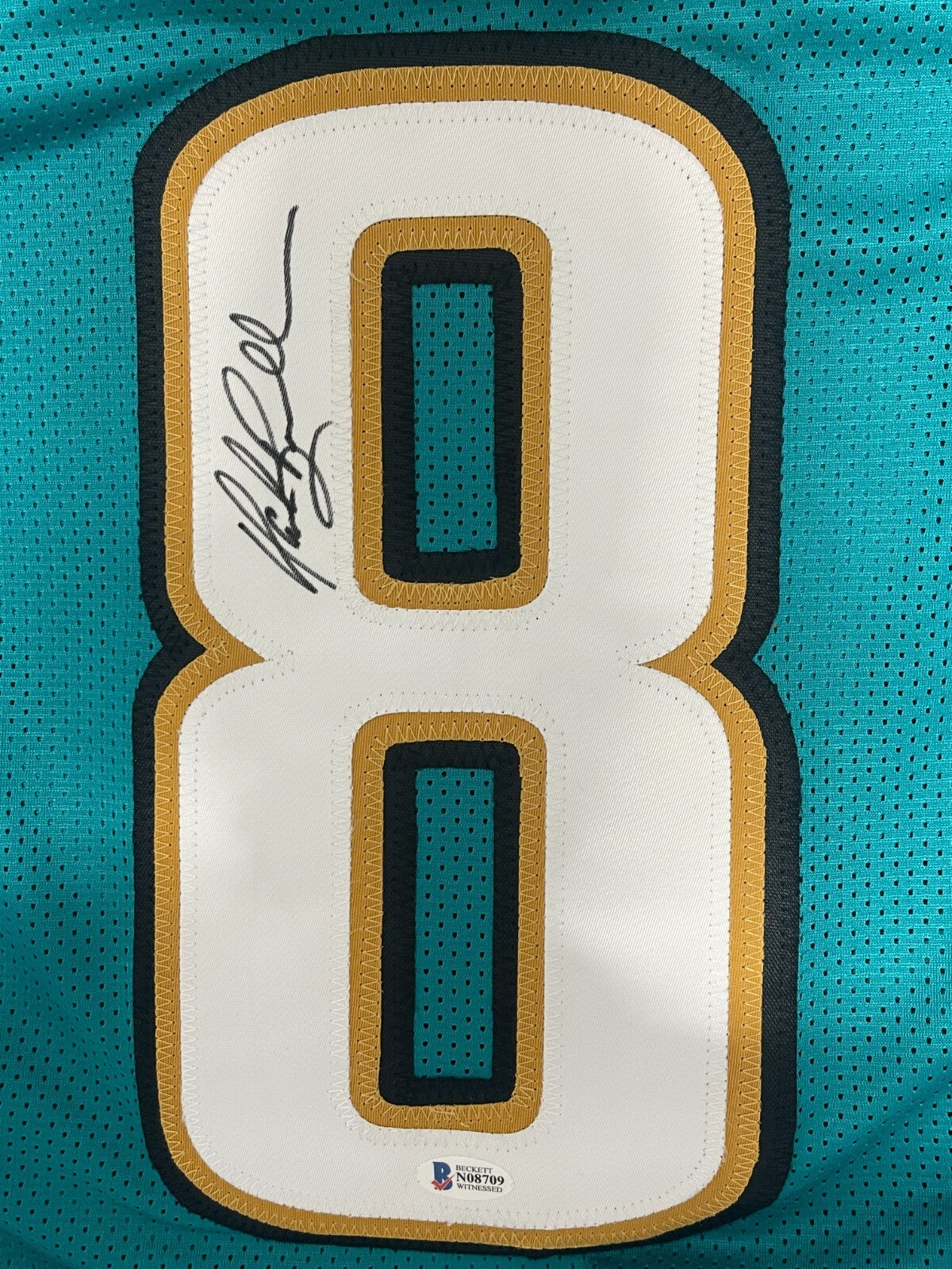 Mark Brunell Signed Jacksonville Jaguars Custom Jersey (BAS COA)