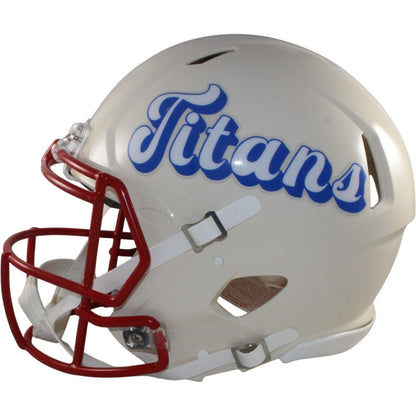 Earl Campbell Signed Tennessee Titans Authentic Retro Helmet