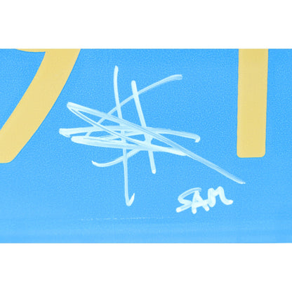 Shia LaBeouf Signed Transformers License Plate with "Sam" Inscription