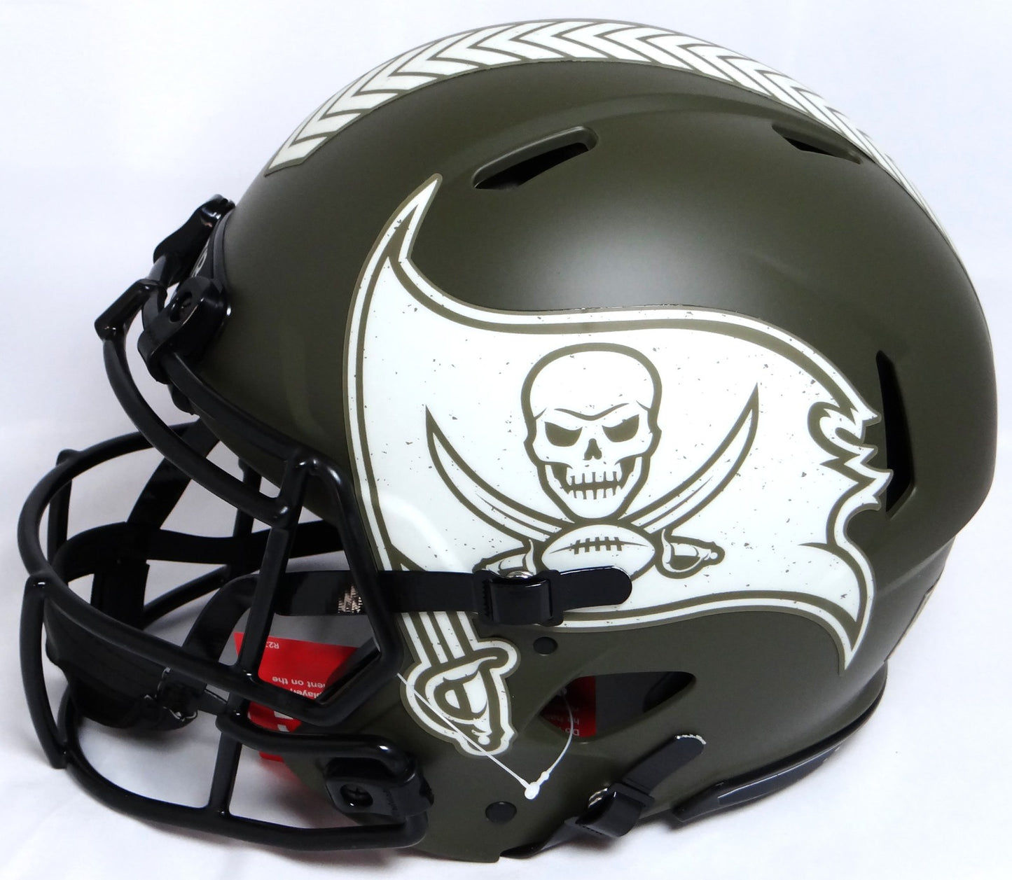 Mike Evans Signed Tampa Bay Buccaneers Salute to Service Full Size Helmet