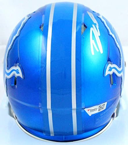 D'Andre Swift Signed Detroit Lions Flash Speed Mini Helmet