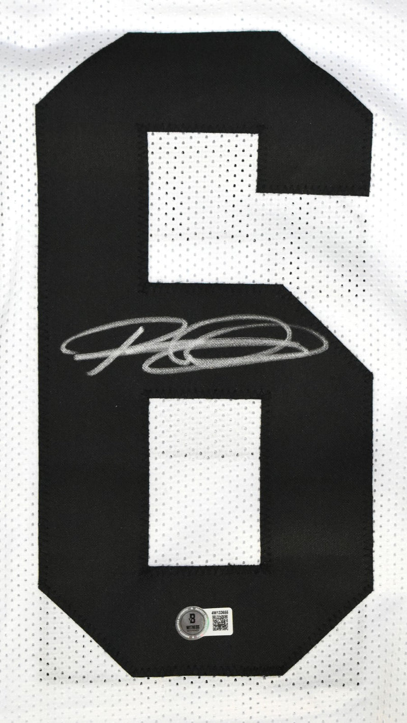 Rod Woodson Autographed Pittsburgh Steelers White Custom Jersey