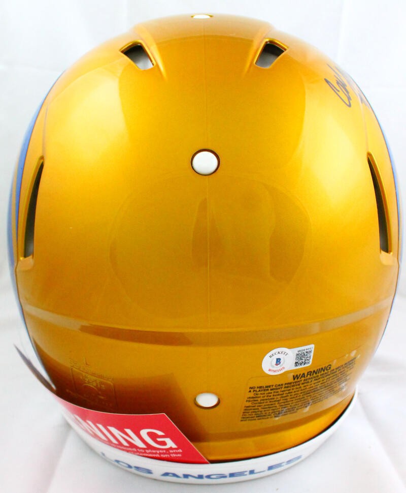 Cam Akers Signed Los Angeles Rams Full Size Flash Speed Authentic Helmet