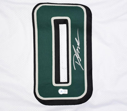D'Andre Swift Autographed White Custom Jersey