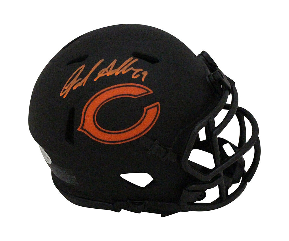 Jared Allen Chicago Bears Autographed Riddell Eclipse Mini Helmet
