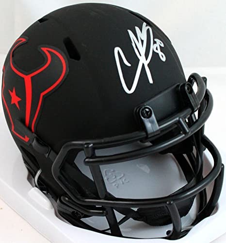 Andre Johnson Signed Houston Texans Eclipse Speed Mini Helmet