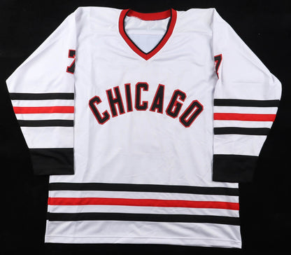 Chris Chelios Autographed Chicago Blackhawks White Custom Jersey