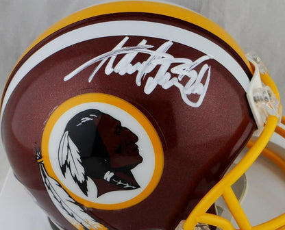 Adrian Peterson Signed Washington Mini Helmet - White