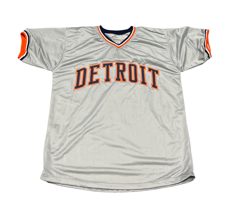 Darrell Evans Detroit Tigers Signed Custom Jersey (3 Inscriptions) BAS