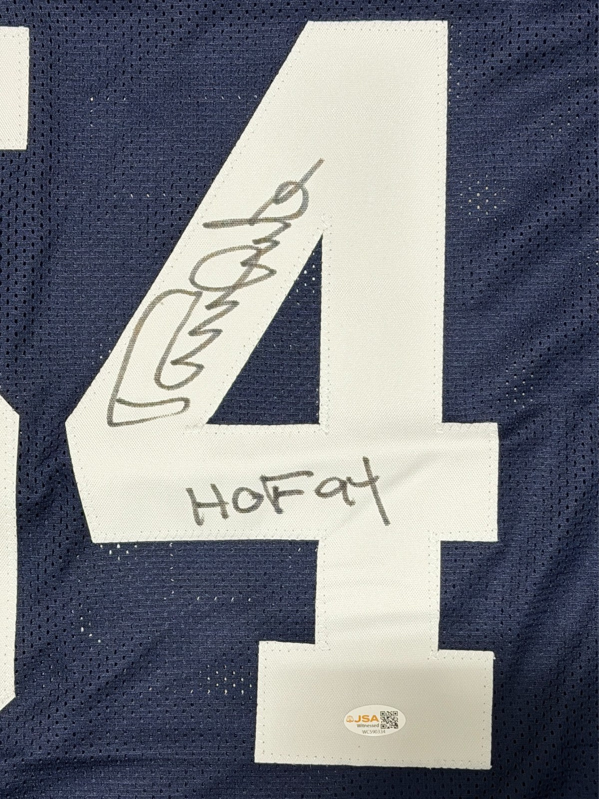 Randy White Signed Dallas Cowboys Custom Throwback Jersey (HOF 94)