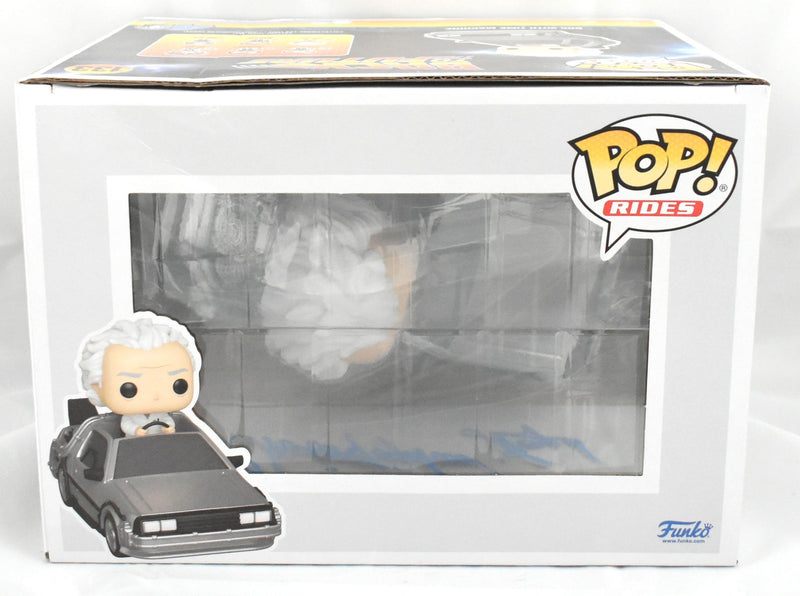 Christopher Lloyd Signed Back to the Future Funko Pop Rides #133