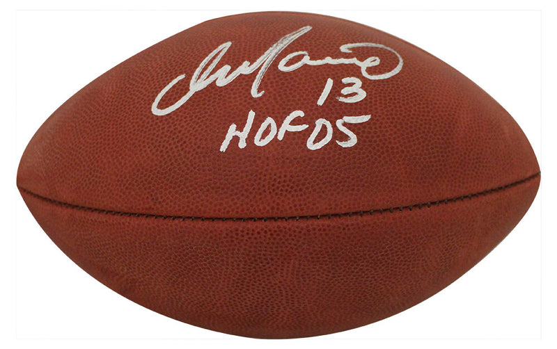 Dan Marino Signed Miami Dolphins Official Football (HOF Inscription) JSA