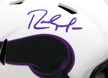 Randy Moss Signed Minnesota Vikings Lunar Speed Mini Helmet