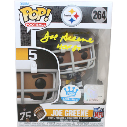 Joe Greene Pittsburgh Steelers Autographed Funko Pop! #264