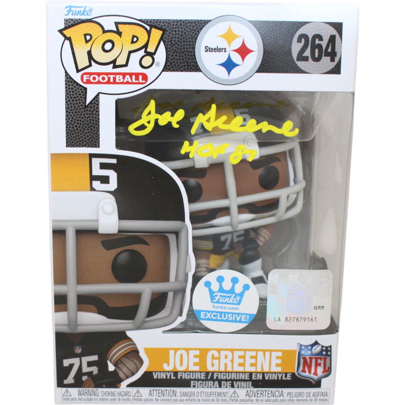Joe Greene Pittsburgh Steelers Autographed Funko Pop! #264