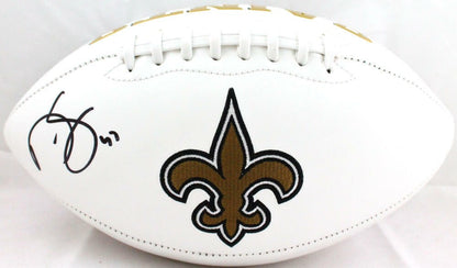 Darren Sproles Signed New Orleans Saints Logo Football - Black