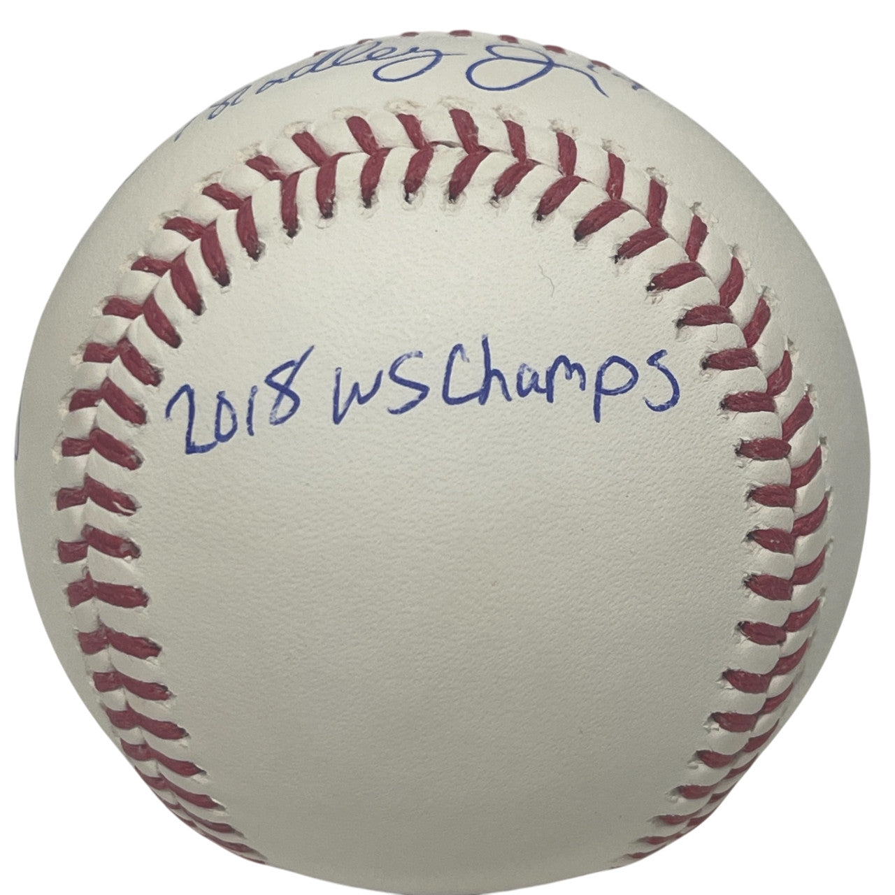 Jackie Bradley Jr Signed Boston Red Sox 2018 WS Champs Baseball (JSA)