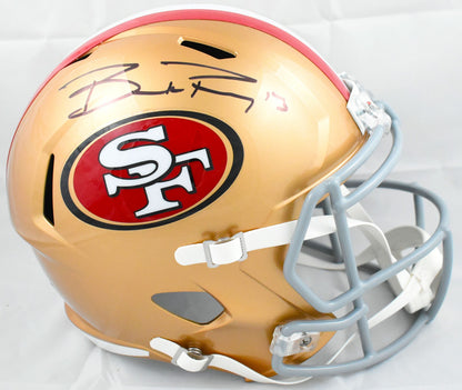 Brock Purdy Signed San Francisco 49ers Full Size Speed Helmet