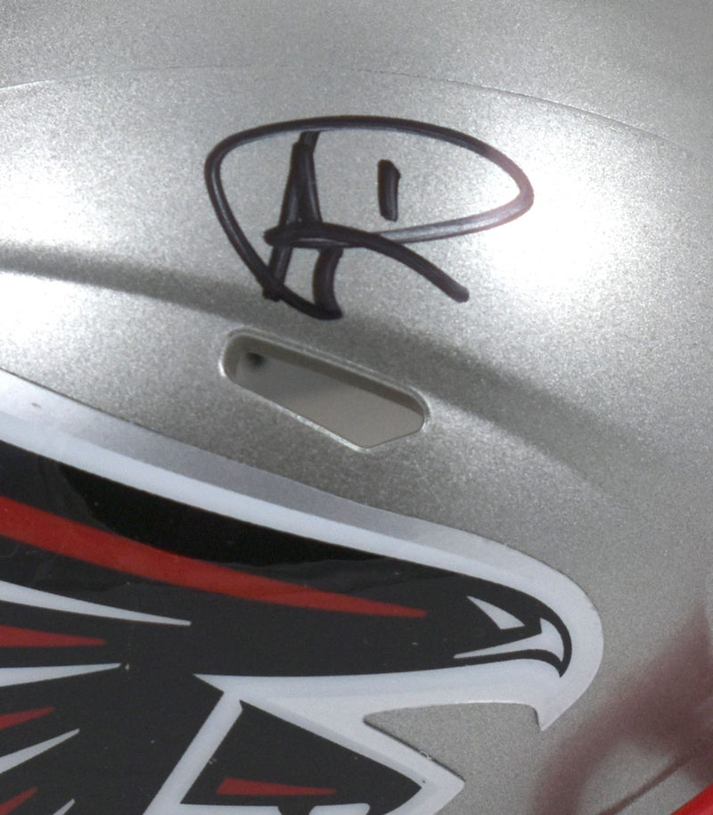 Andre Rison Autographed Atlanta Falcons Flash Mini Helmet