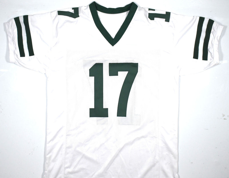 Malachi Corley Autographed White Custom Football Jersey