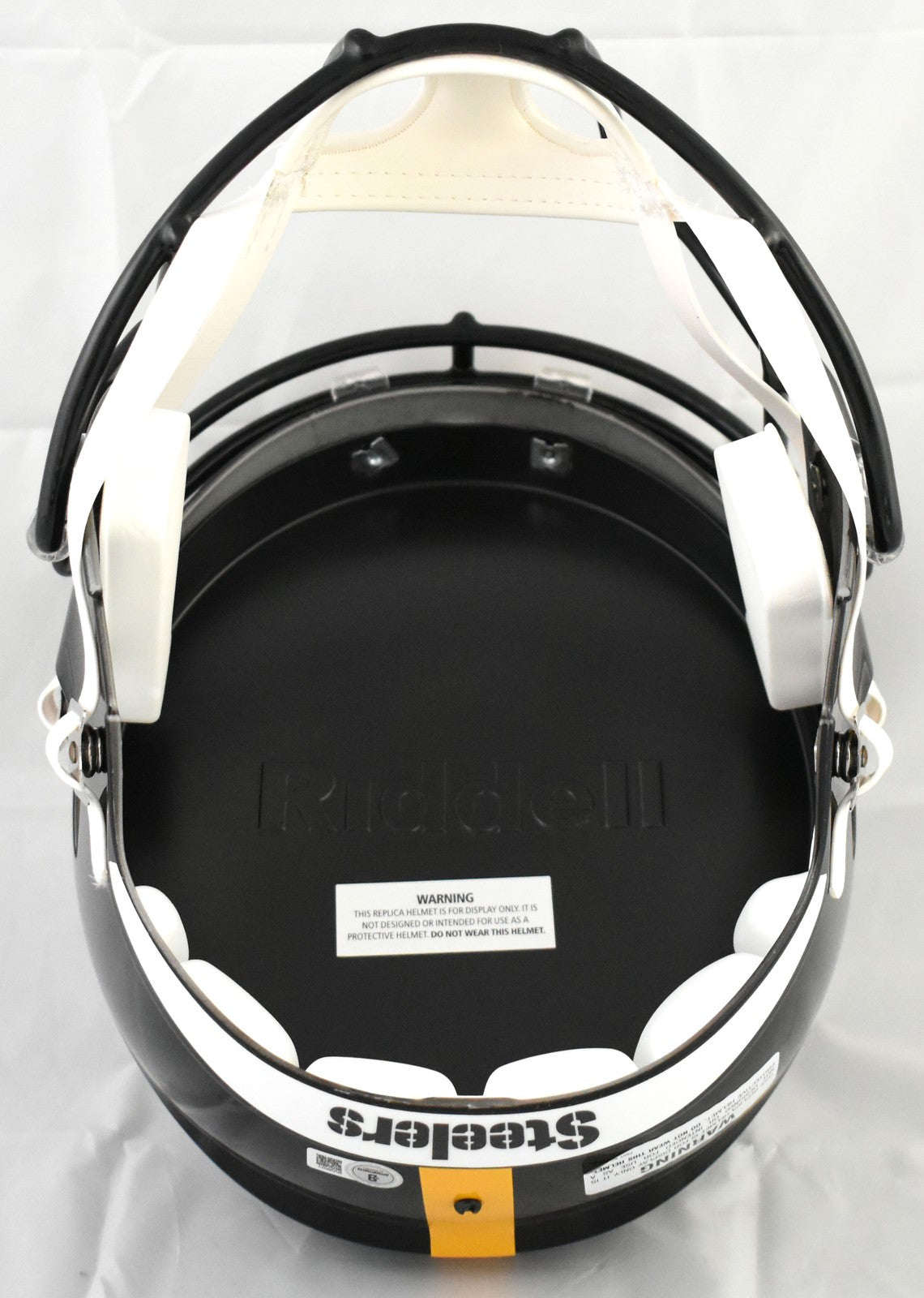 T.J. Watt Autographed Pittsburgh Steelers Full Size Speed Helmet