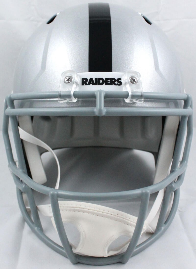 Davante Adams Signed Las Vegas Raiders Full Size Speed Replica Helmet