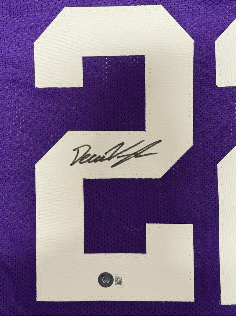 Deuce Vaughn Signed Kansas State Custom Football Jersey