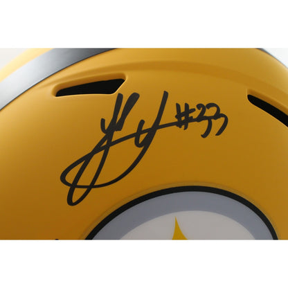 Jack Sawyer Signed Pittsburgh Steelers 2025 Alternate Full Size Helmet
