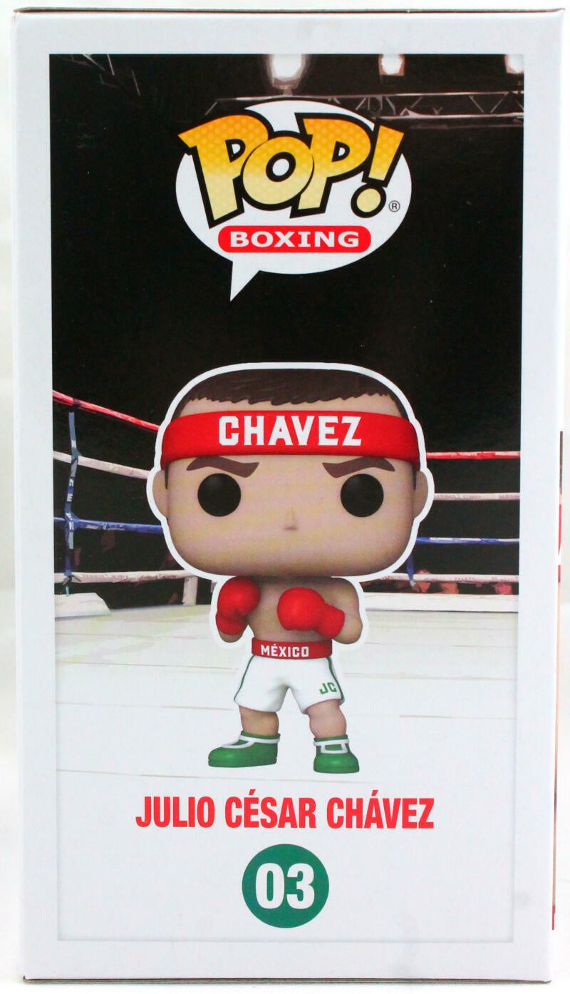 Julio Cesar Chavez Autographed Funko Pop Figurine #03