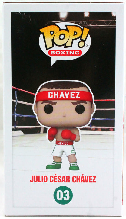 Julio Cesar Chavez Autographed Funko Pop Figurine #03