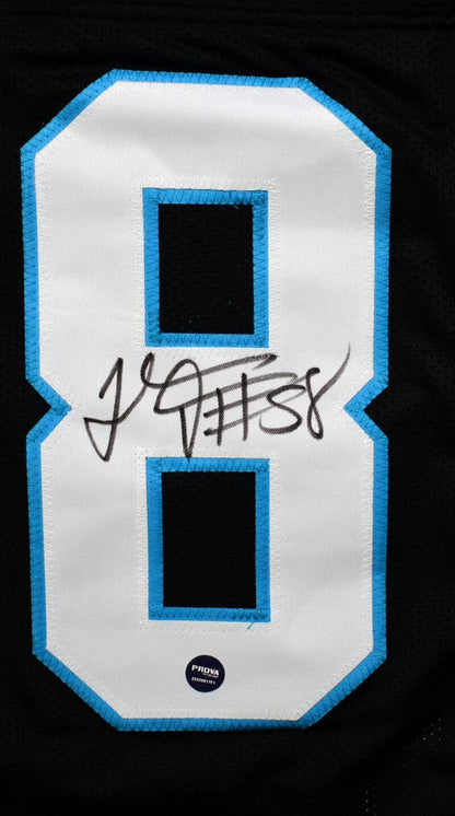 Thomas Davis Signed Black Custom Football Jersey