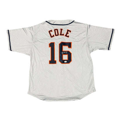 Zach Cole Signed Houston Astros Custom Jersey