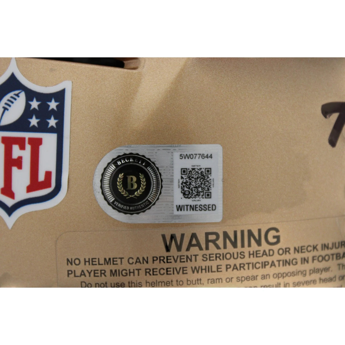 Brock Purdy & George Kittle Signed San Francisco 49ers Speedflex Helmet