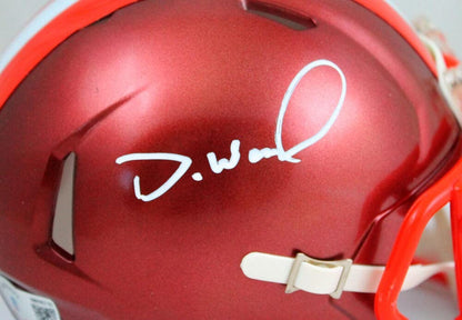 Denzel Ward Signed Cleveland Browns Flash Mini Helmet