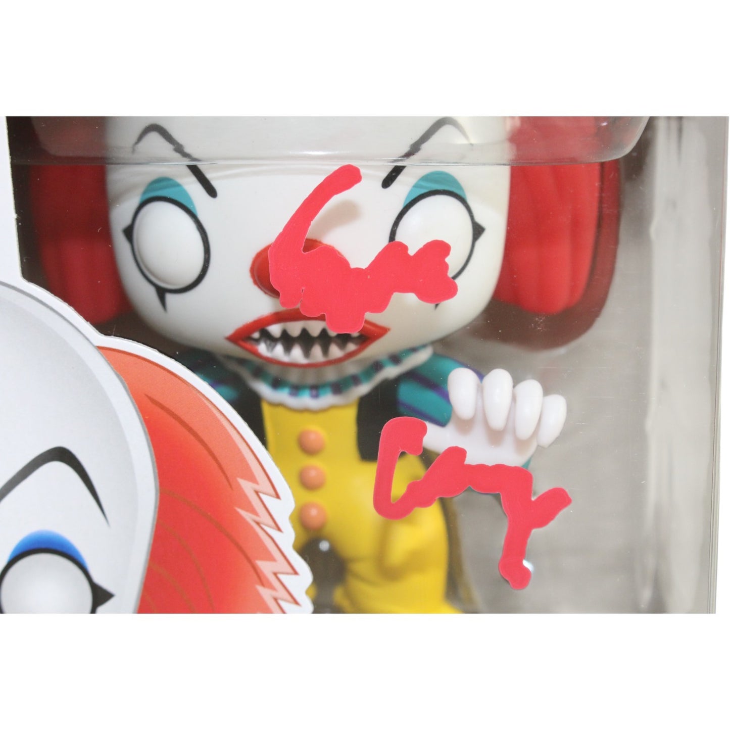 Tim Curry Autographed IT Pennywise Funko Pop! #55 (Beckett COA)