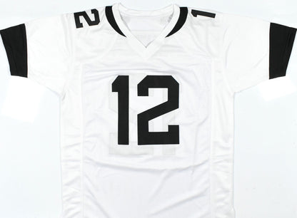 Travis Hunter Autographed Jacksonville Jaguars White Custom Jersey